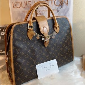 Authentic Louis Vuitton Rivoli Business Bag Monogram Canvas